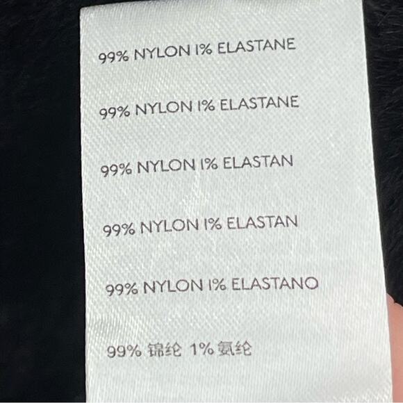 Free People Grunge Boho Moonbeam 3/4 Puff Sleeve Pullover Cropped Sweater Black - Picture 15 of 16